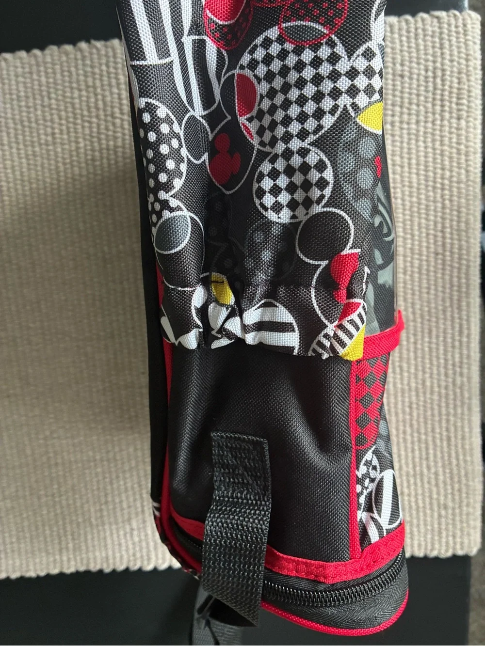 Disney Mickey Mouse lunch bag/expandable- Great Condition!